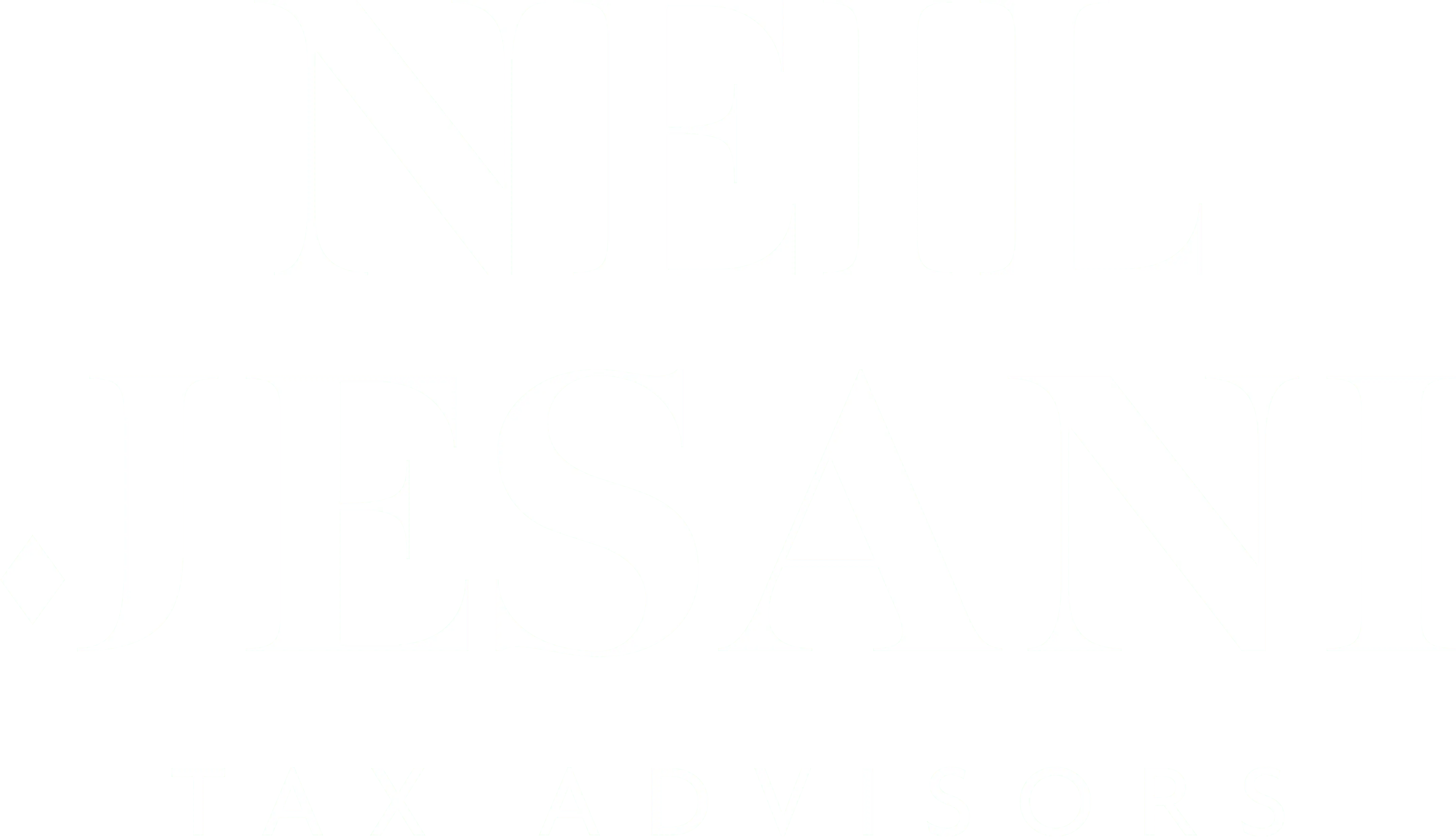Neil Jesani Logo - White